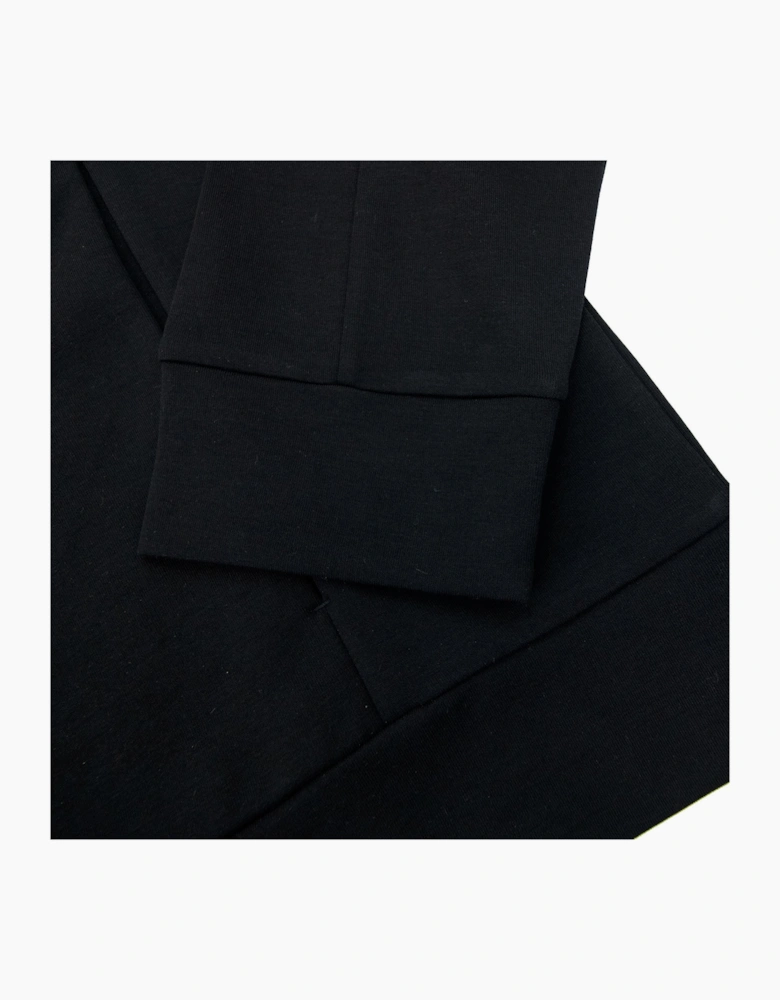 Hugo Boss Saggy 1 Block Logo Zip Up Hoody Black 001