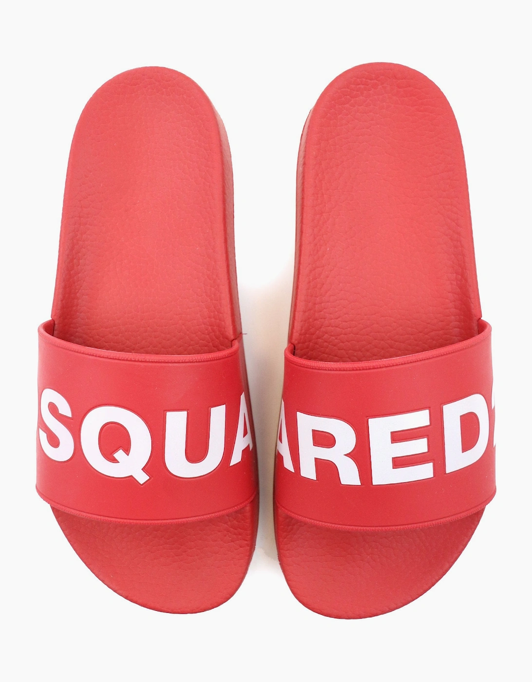 Dsquared2 Logo Sliders Red/white