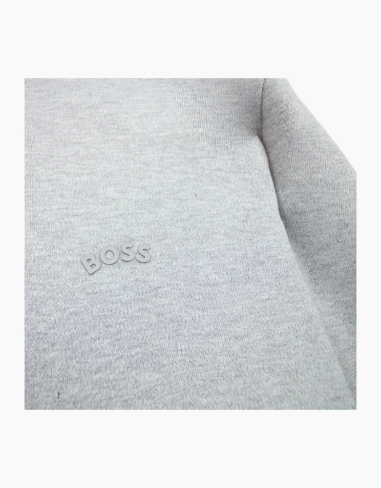 Hugo Boss Salbo Curved Logo Sweatshirt Grey 059