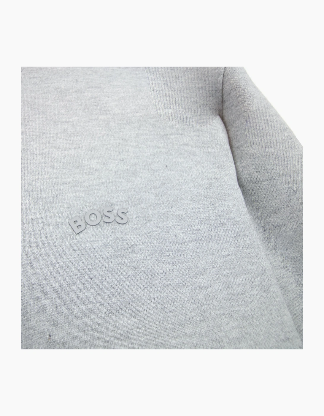 Hugo Boss Salbo Curved Logo Sweatshirt Grey 059