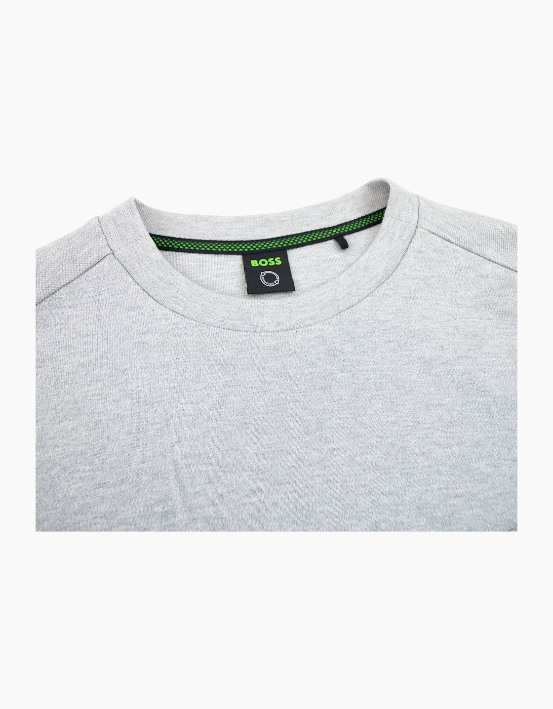 Hugo Boss Salbo Curved Logo Sweatshirt Grey 059