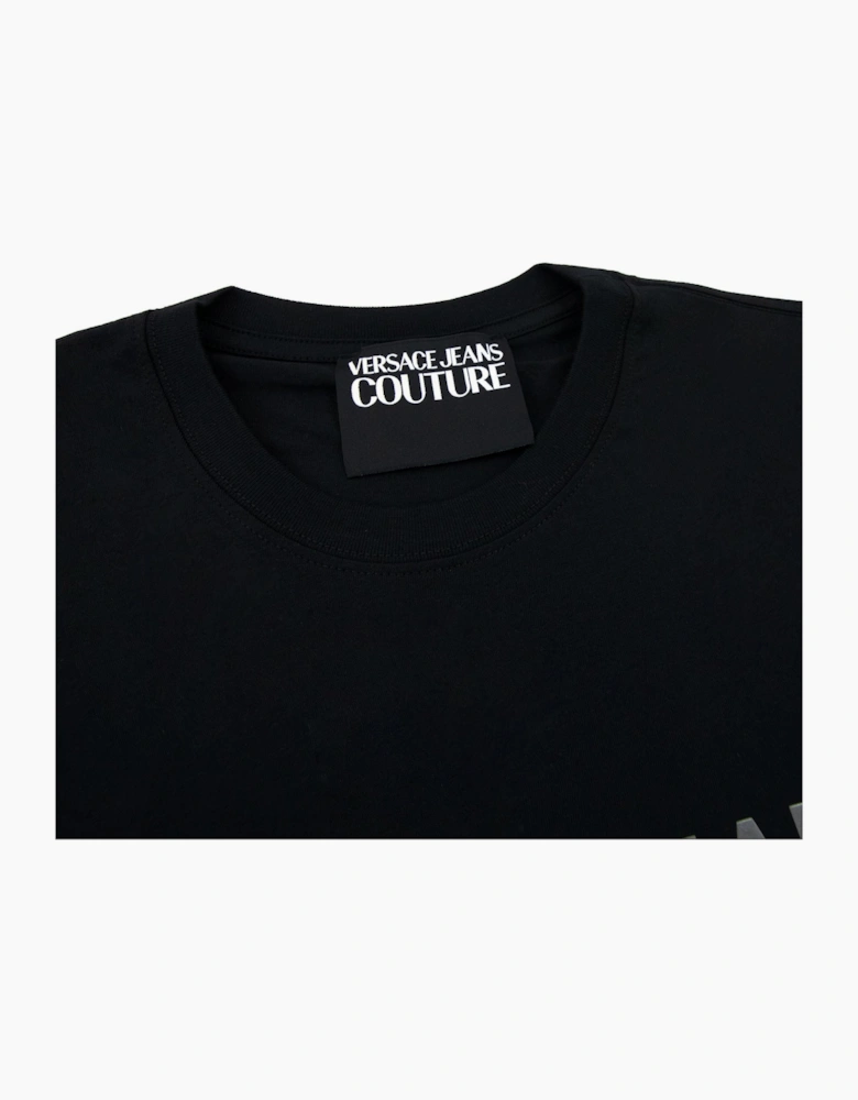 Versace Jeans Couture Logo T Shirt Black/silver