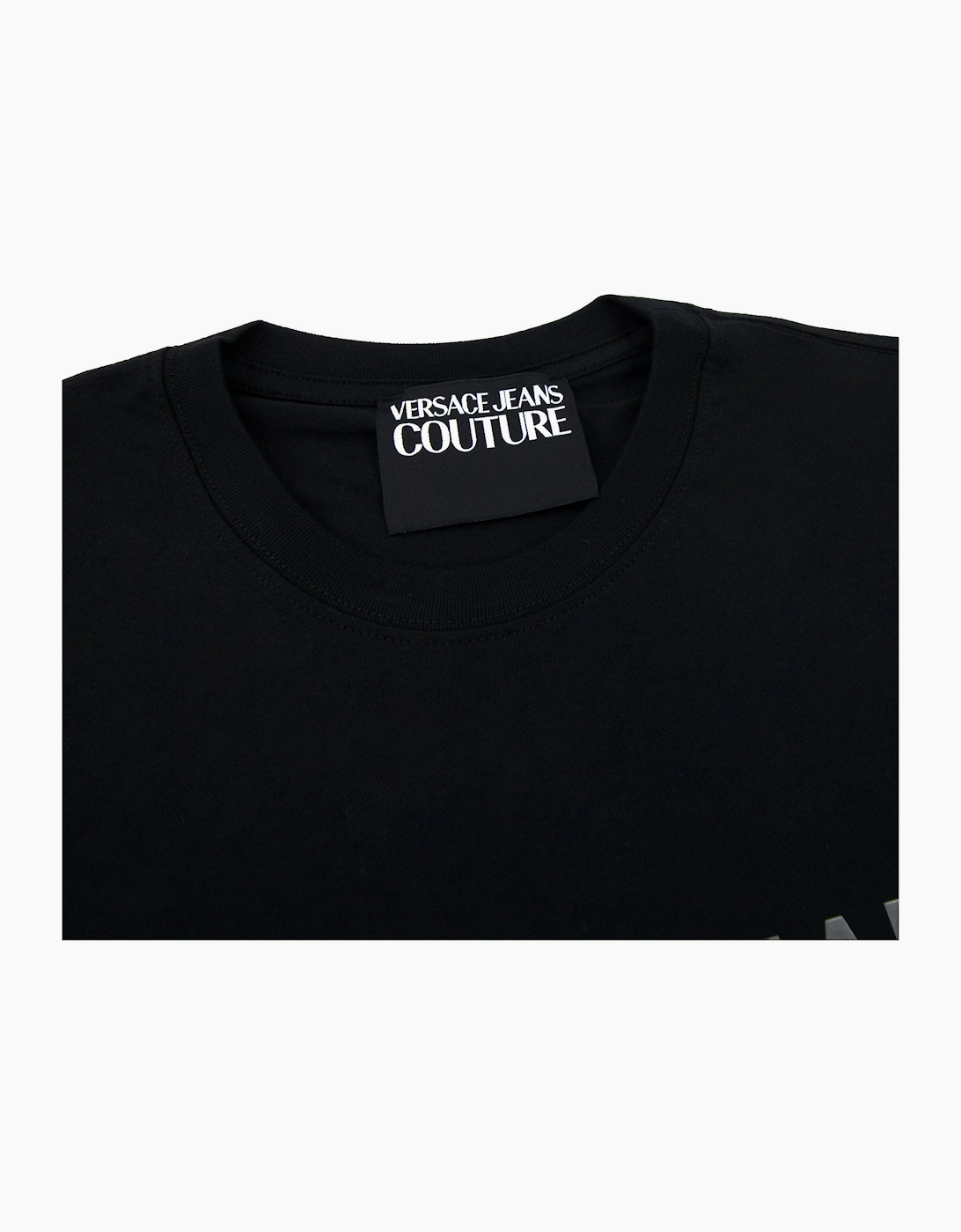 Versace Jeans Couture Logo T Shirt Black/silver