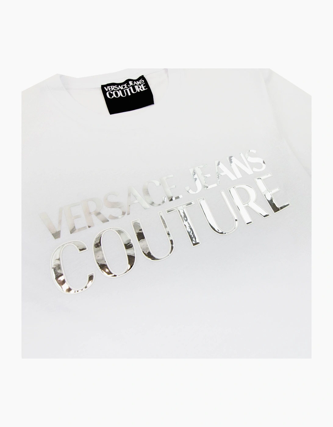 Versace Jeans Couture Logo T Shirt White/silver