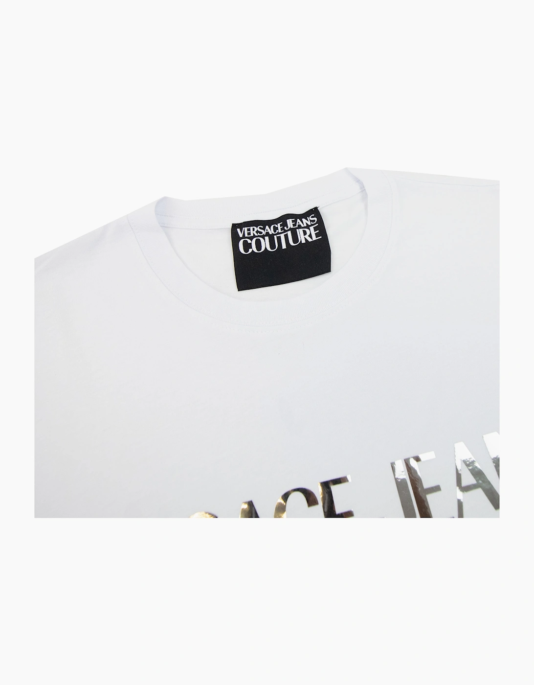 Versace Jeans Couture Logo T Shirt White/silver