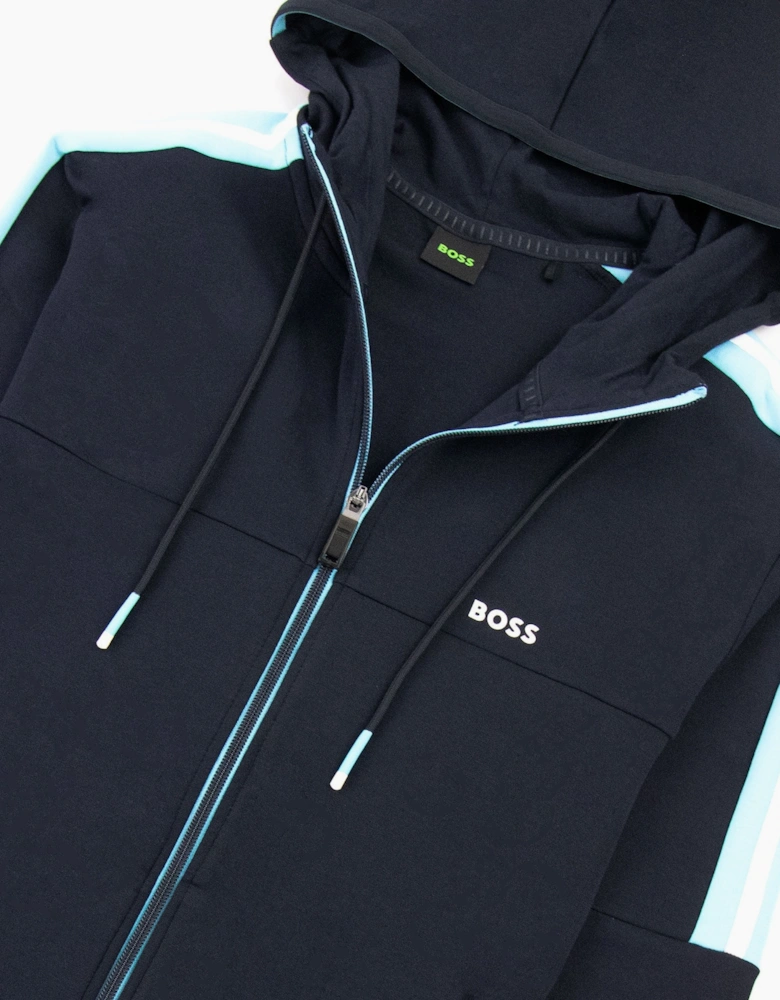 Hugo Boss Saggy 1 Hoody Side Stripes Navy 403