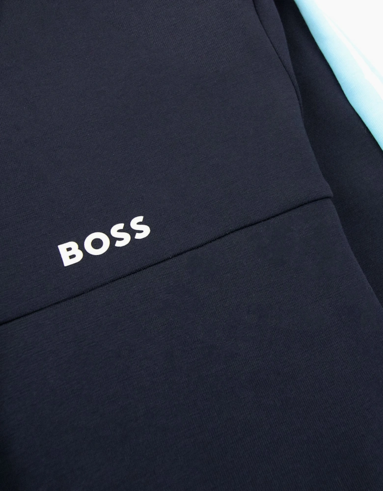 Hugo Boss Saggy 1 Hoody Side Stripes Navy 403