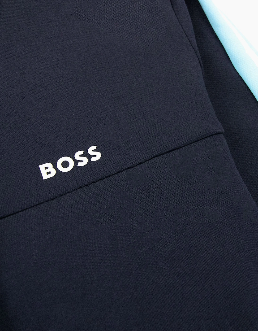 Hugo Boss Saggy 1 Hoody Side Stripes Navy 403