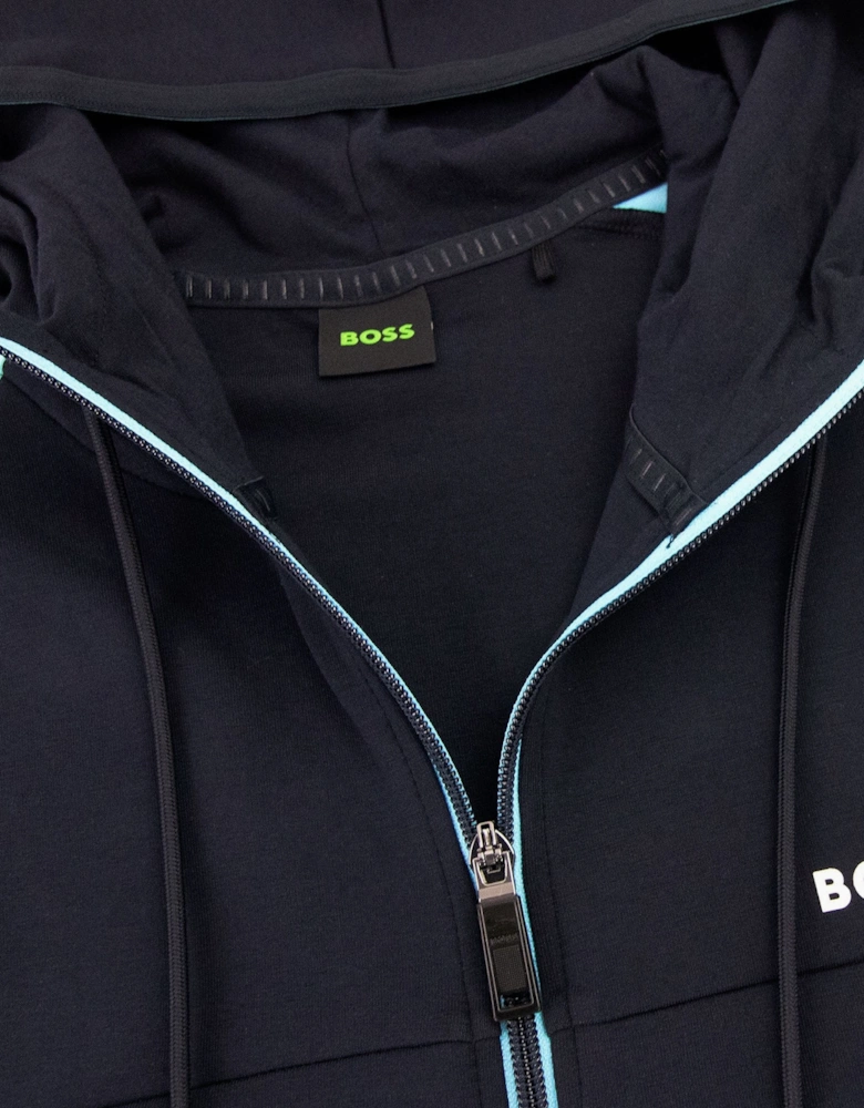 Hugo Boss Saggy 1 Hoody Side Stripes Navy 403