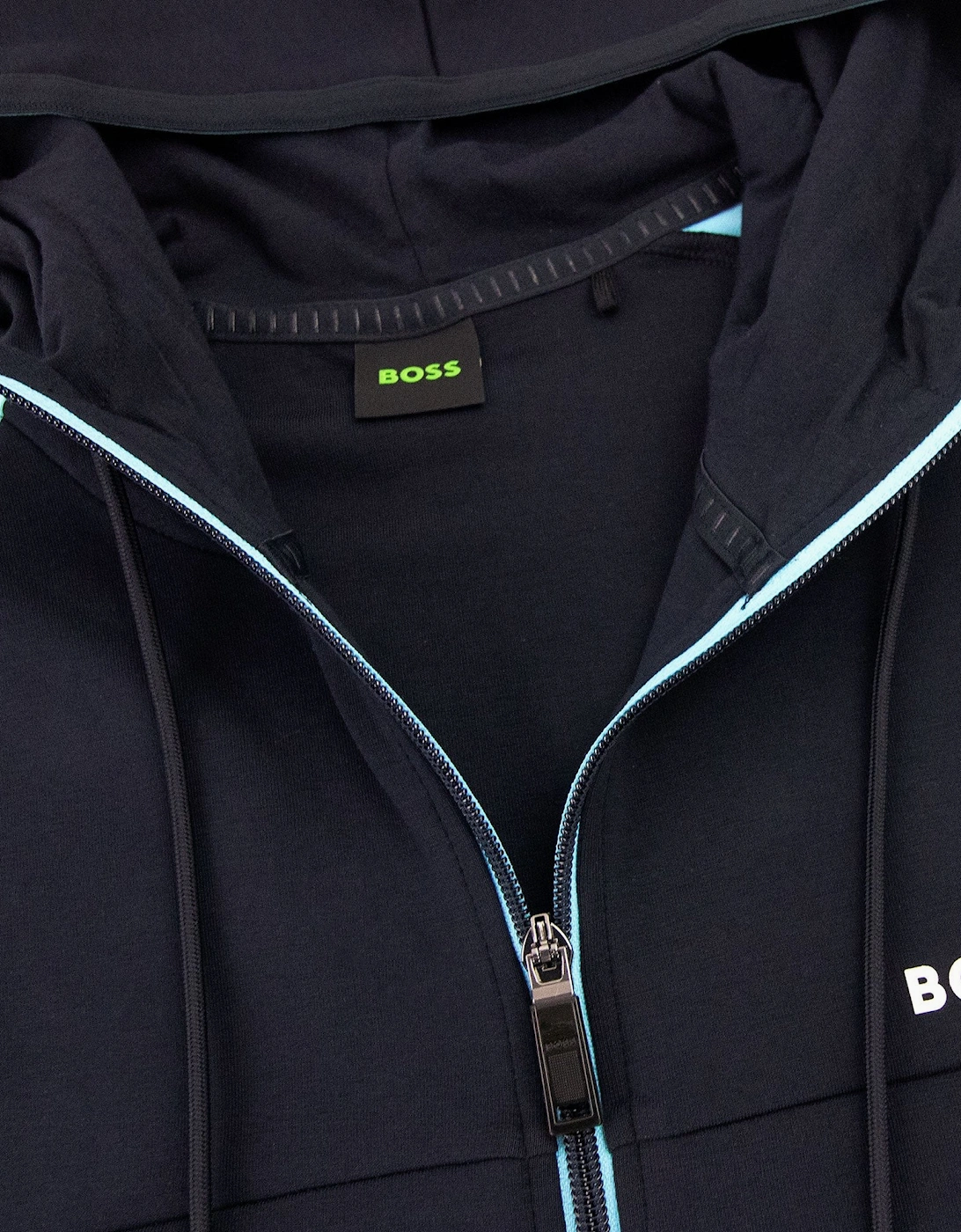 Hugo Boss Saggy 1 Hoody Side Stripes Navy 403