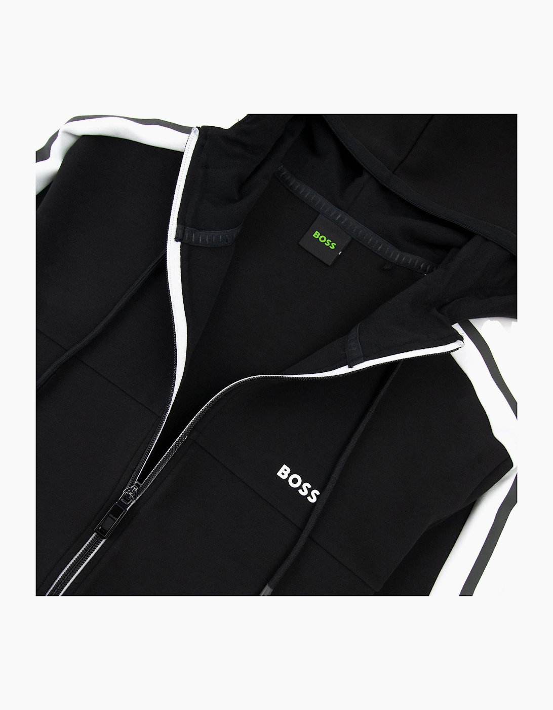 Hugo Boss Saggy 1 Hoody Side Stripes Black 001