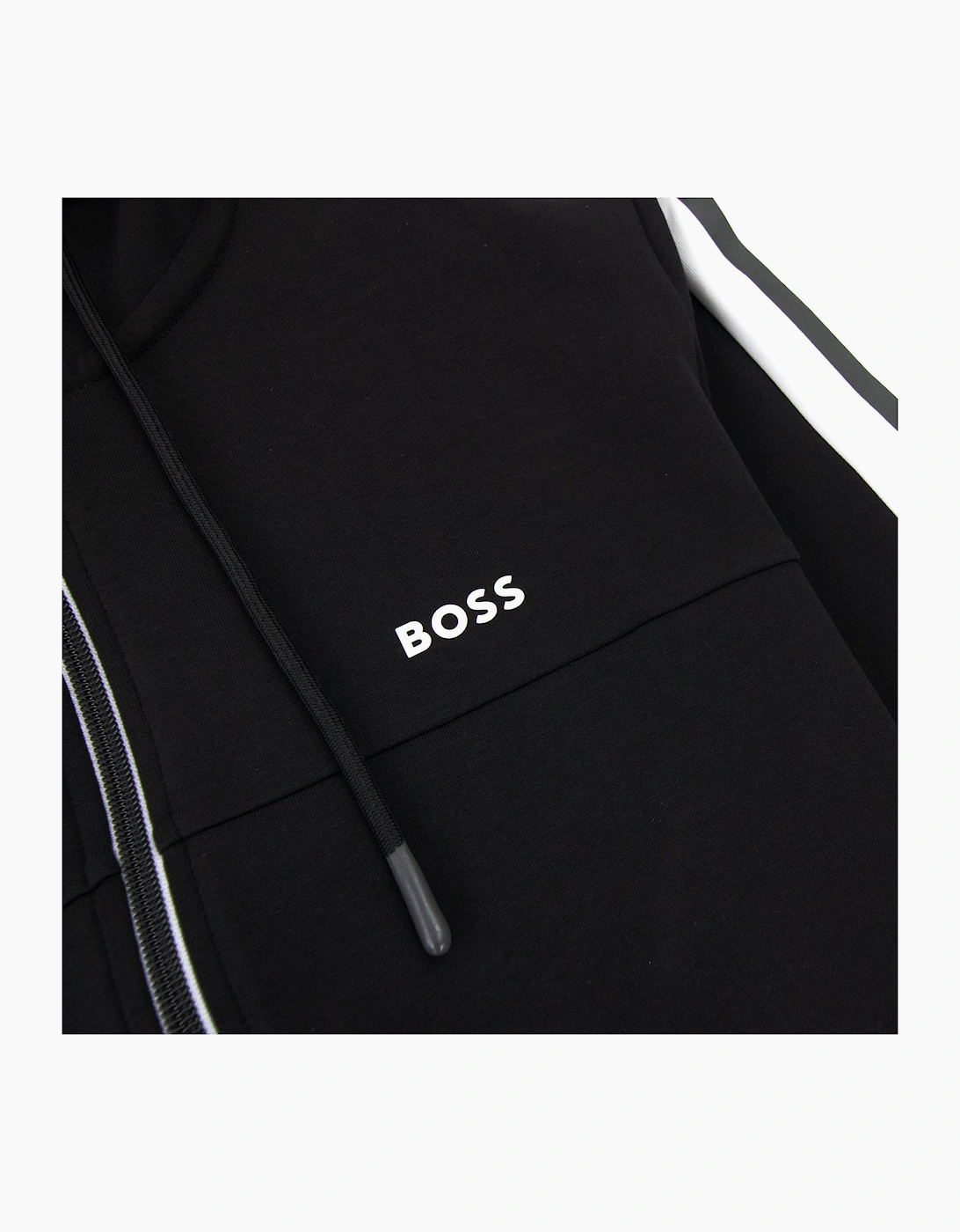 Hugo Boss Saggy 1 Hoody Side Stripes Black 001