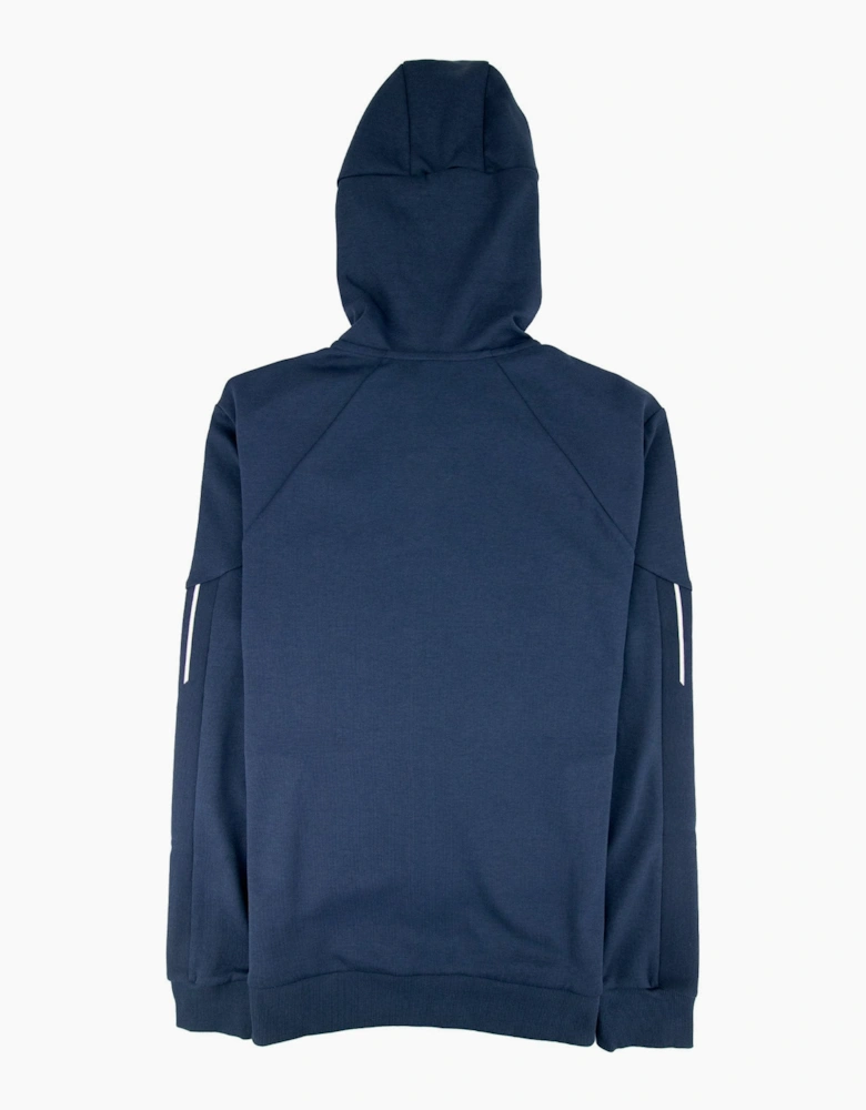Hugo Boss Saggy Embroidered Hoodie Navy/Gold