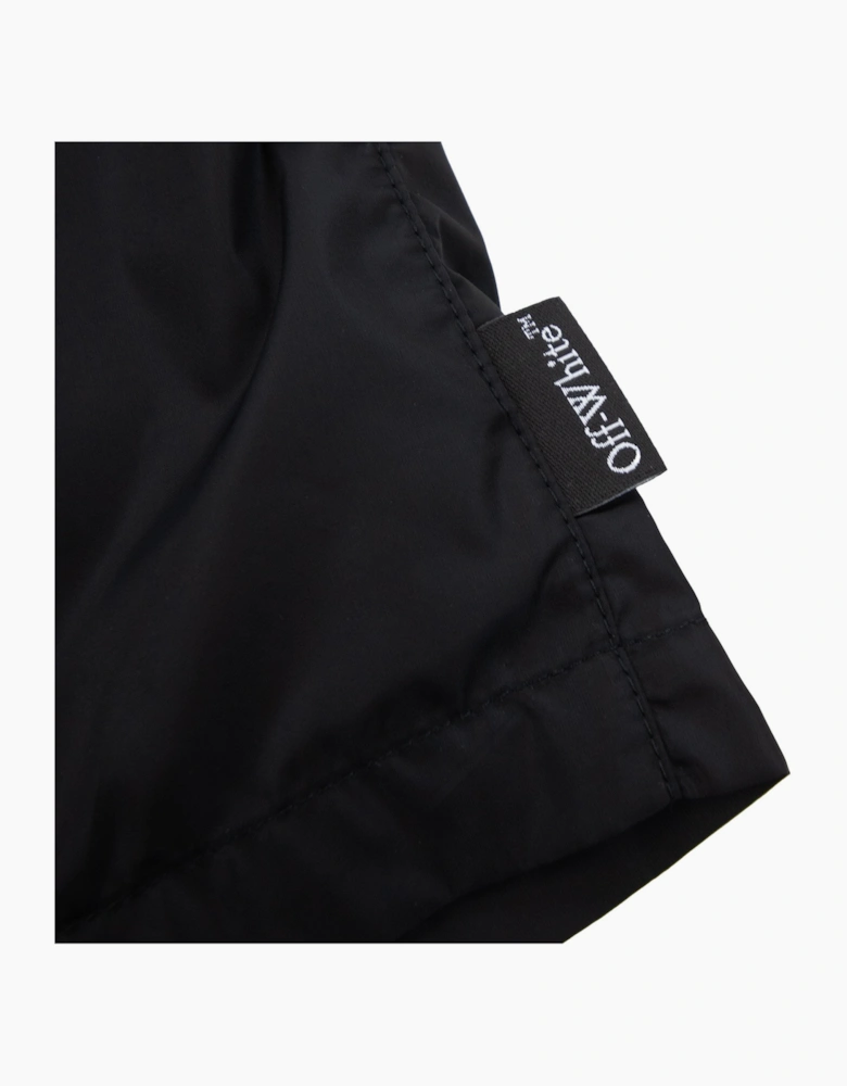 Off White Vibe Arrow Swimshorts Black/aqua