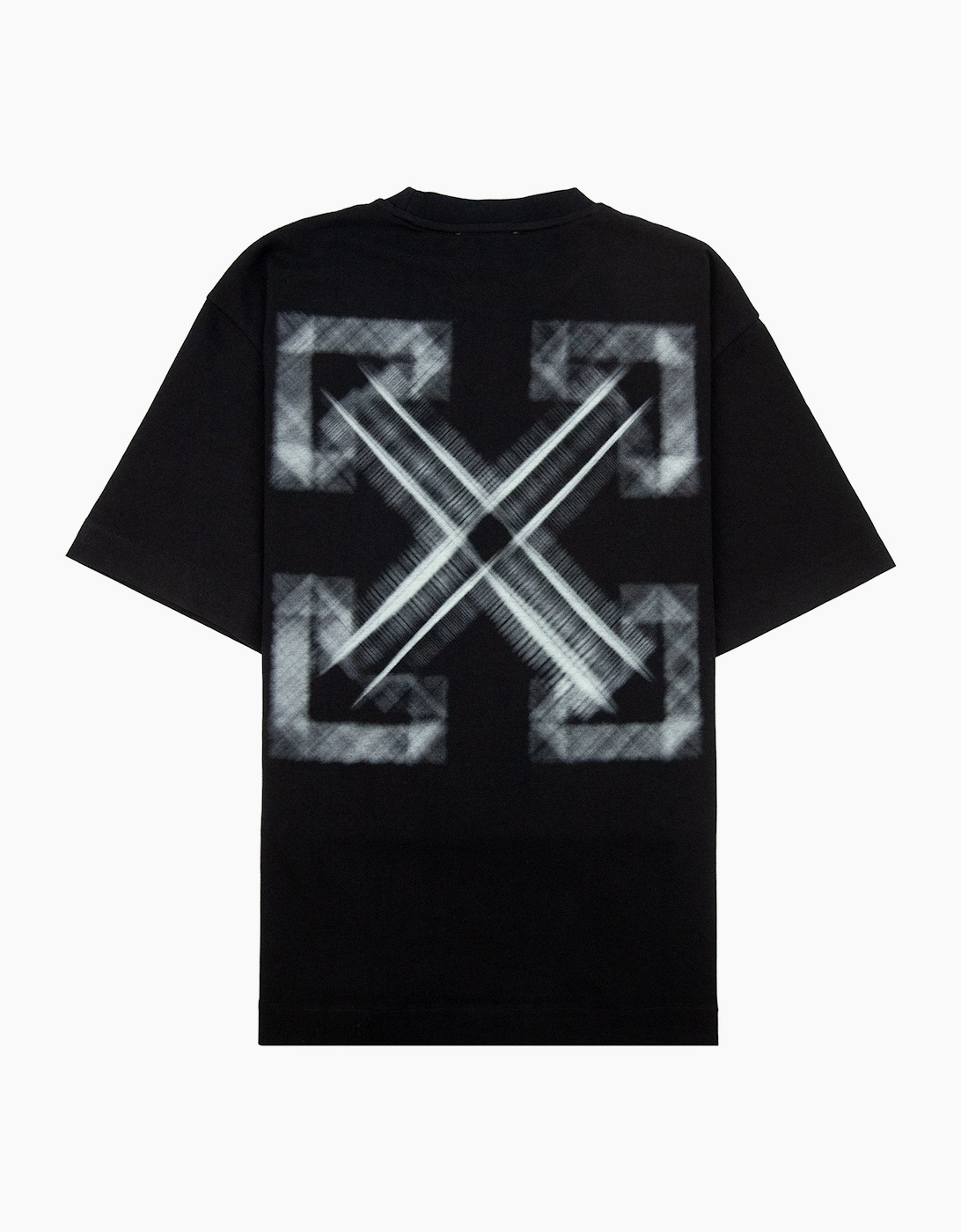 Off White Vibe Arrow Skate S/s T-shirt Black/aqua