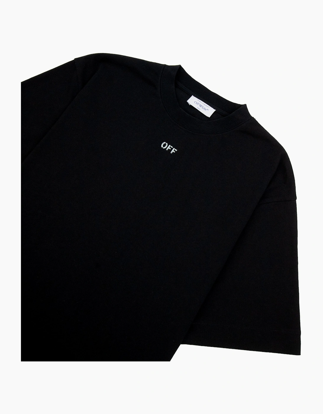Off White Vibe Arrow Skate S/s T-shirt Black/aqua