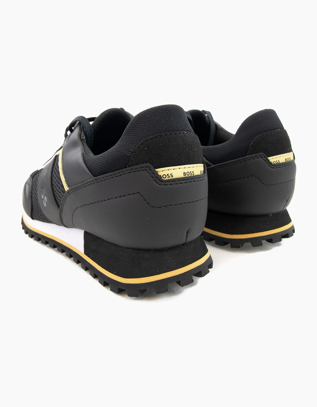 Hugo Boss Parkour L Logo Detail Trainer Black 007