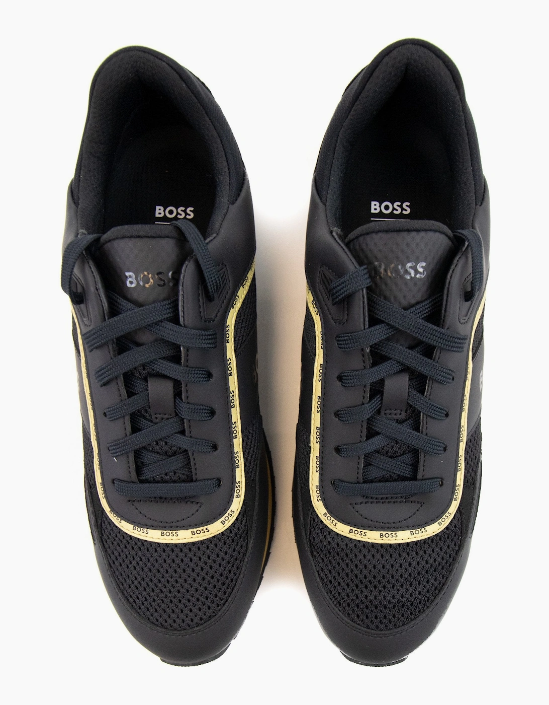 Hugo Boss Parkour L Logo Detail Trainer Black 007