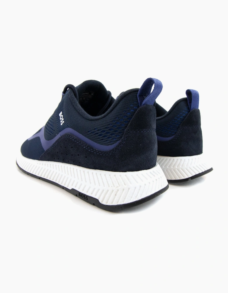 Hugo Boss Titanium Mesh Runner Open Blue