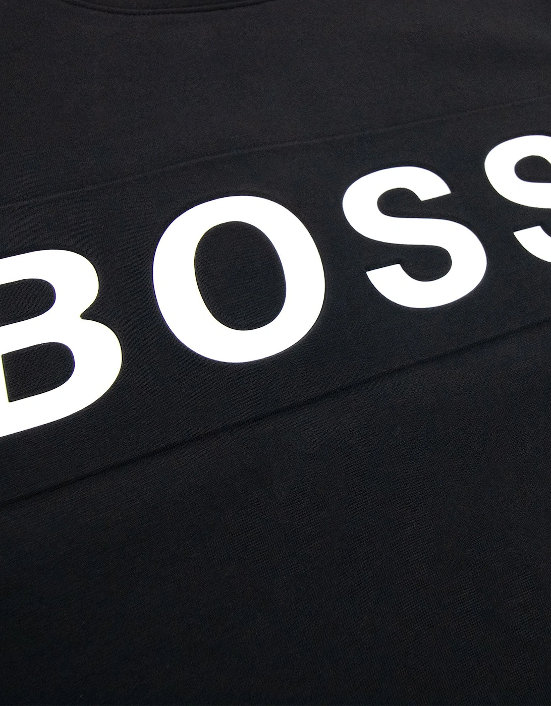 Hugo Boss Salbo 1 Printed Logo Sweatshirt Black 001