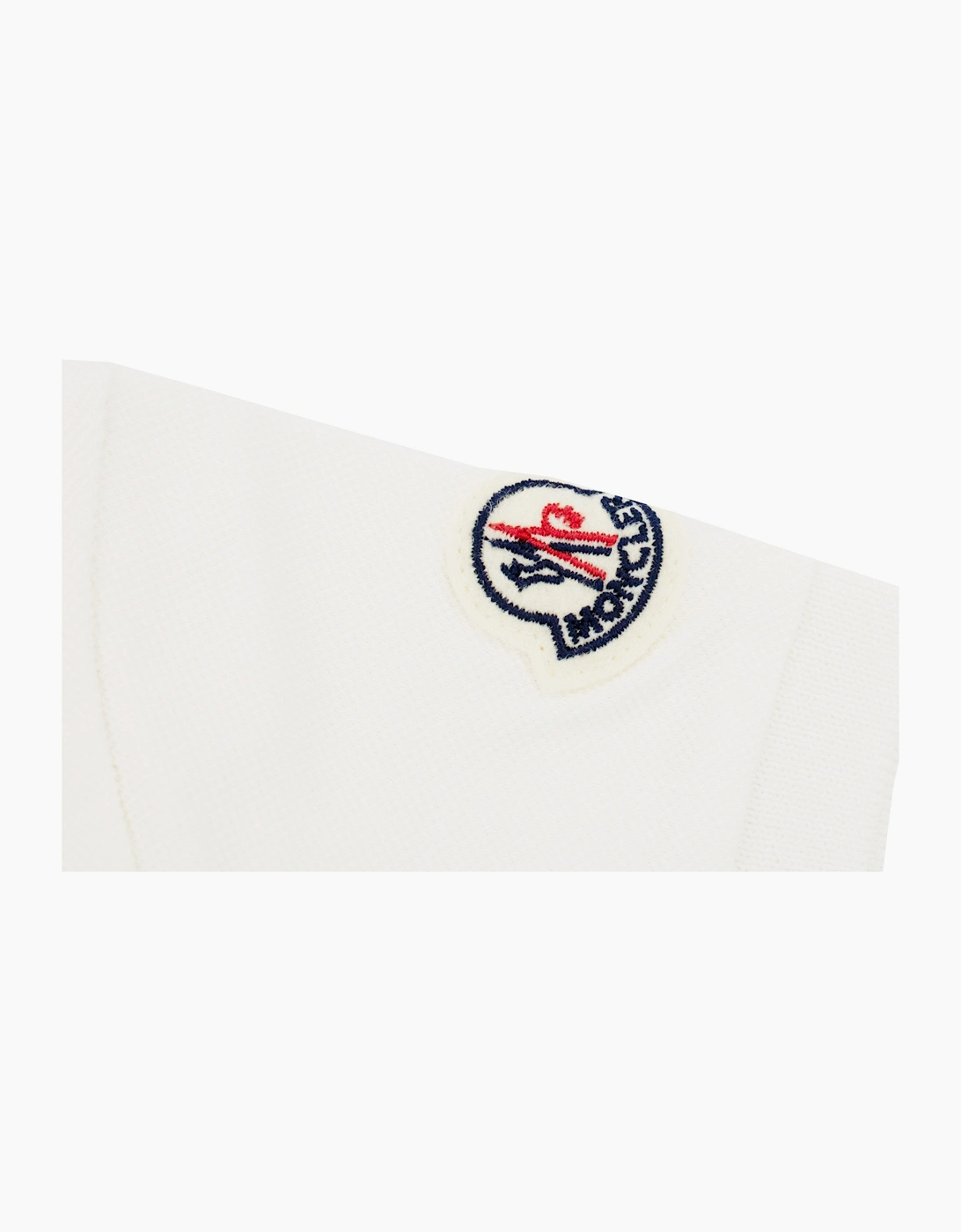 Moncler Junior Polo Shirt Dress White 034