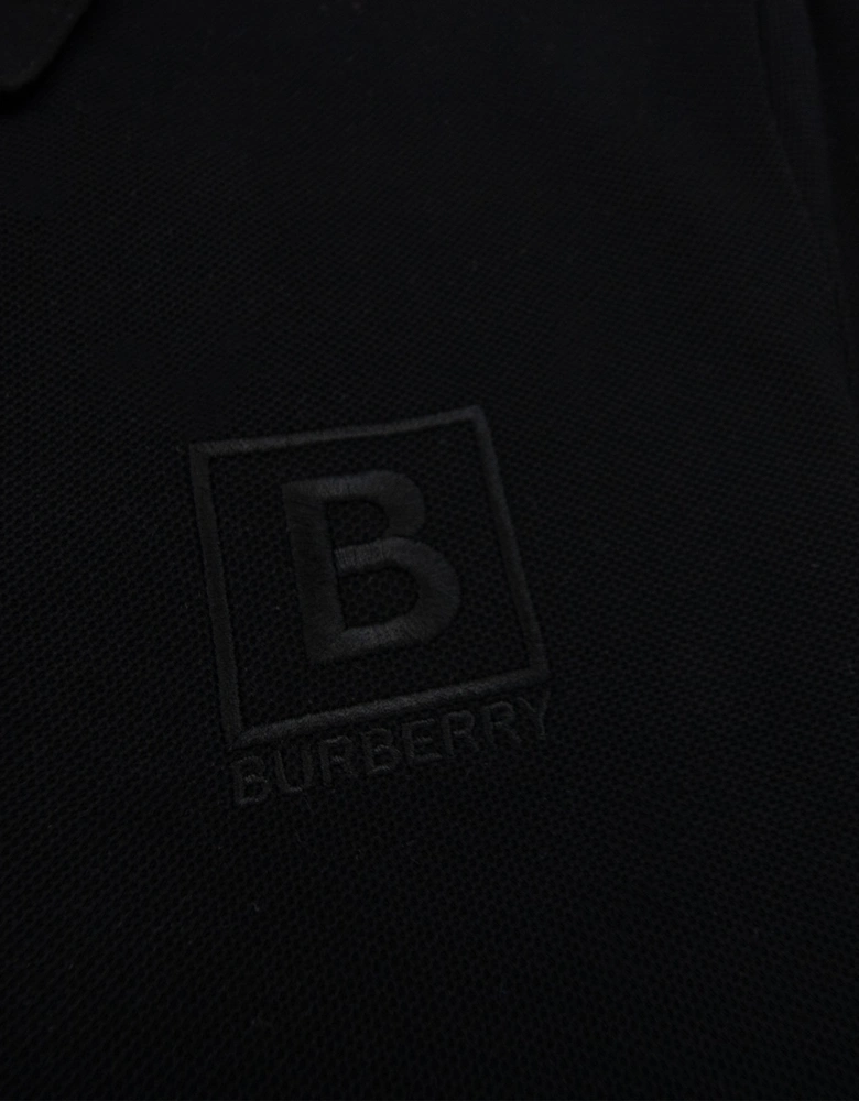 Burberry Gateforth L/s Polo Black