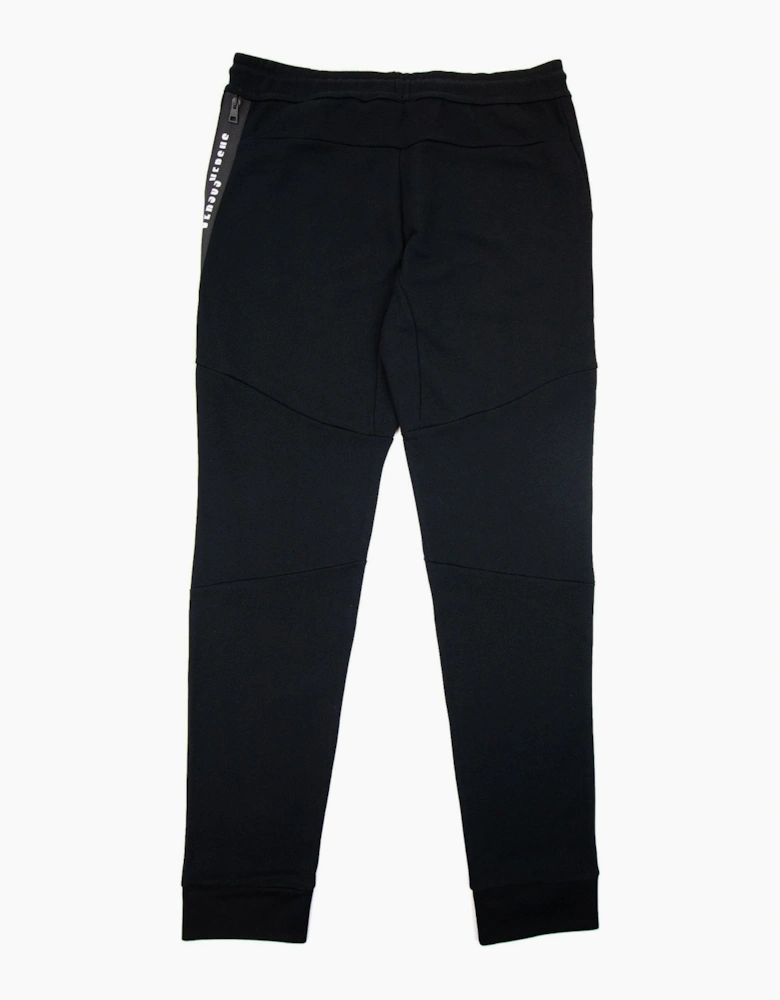 Versace Versus Side Zip Logo Joggers Black