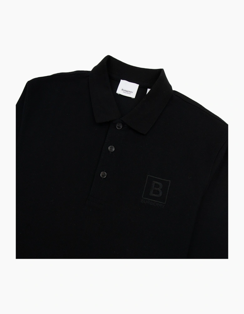 Burberry Gateforth L/s Polo Black