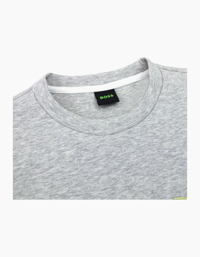 Hugo Boss Salbo Iconic Crew Neck Sweat Light Grey