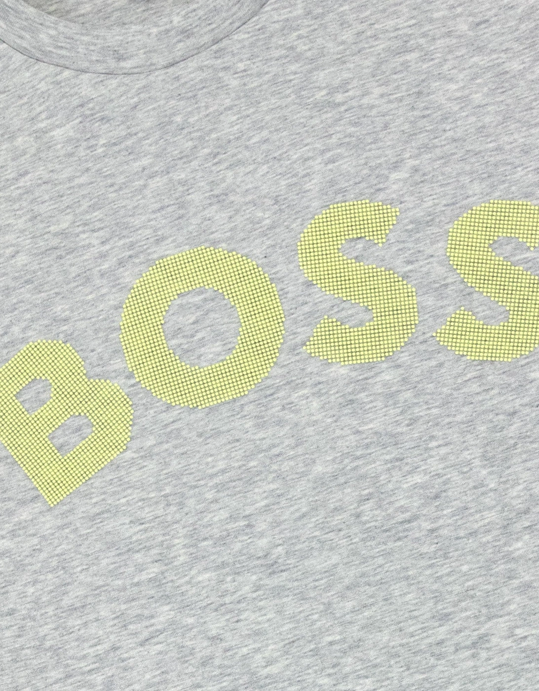 Hugo Boss Salbo Iconic Crew Neck Sweat Light Grey