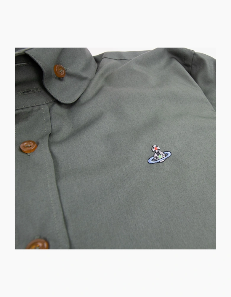 Vivienne Westwood Double Button Shirt Green