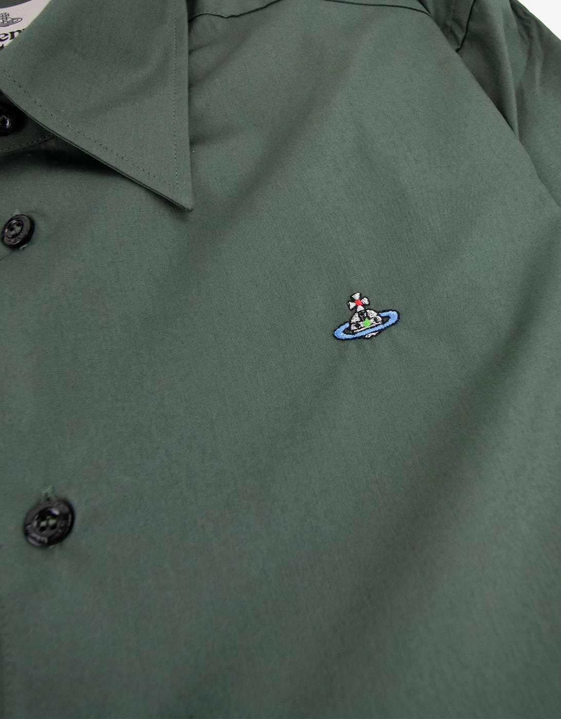 Vivienne Westwood Normal Collar Slim Green