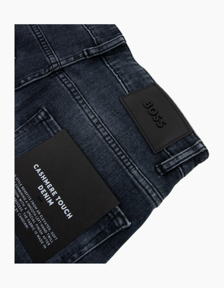 Hugo Boss Delaware3-1 Cashmere Touch Denim Dark Grey
