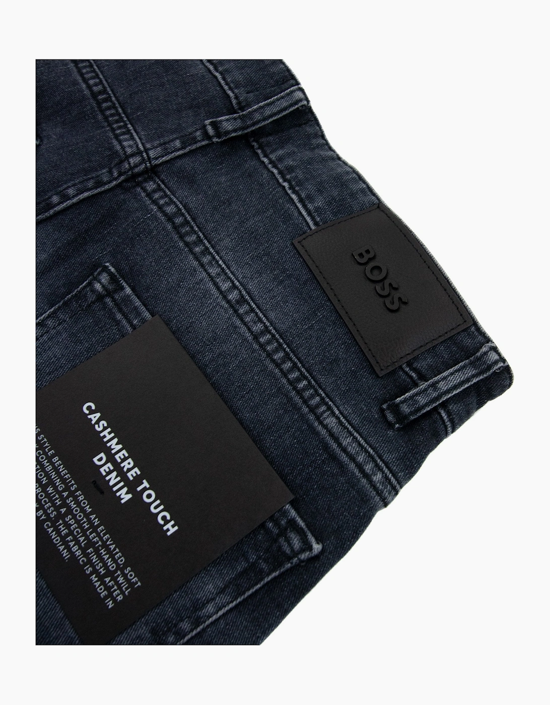 Hugo Boss Delaware3-1 Cashmere Touch Denim Dark Grey