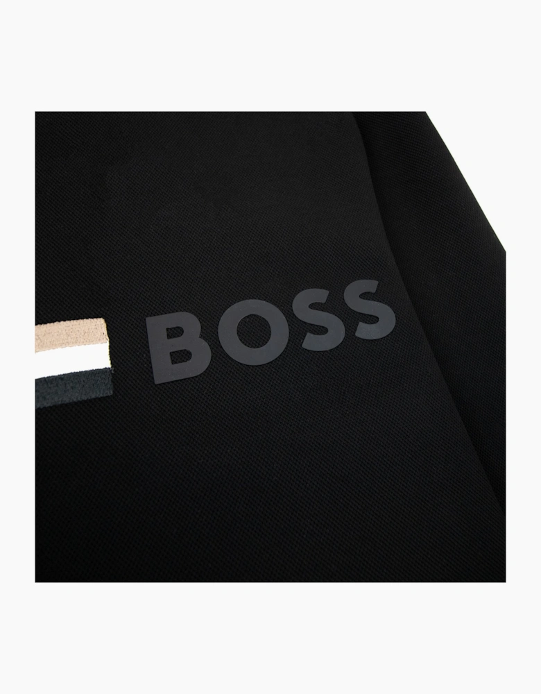 Hugo Boss Stadler 94 Textured Sweatshirt Black 001