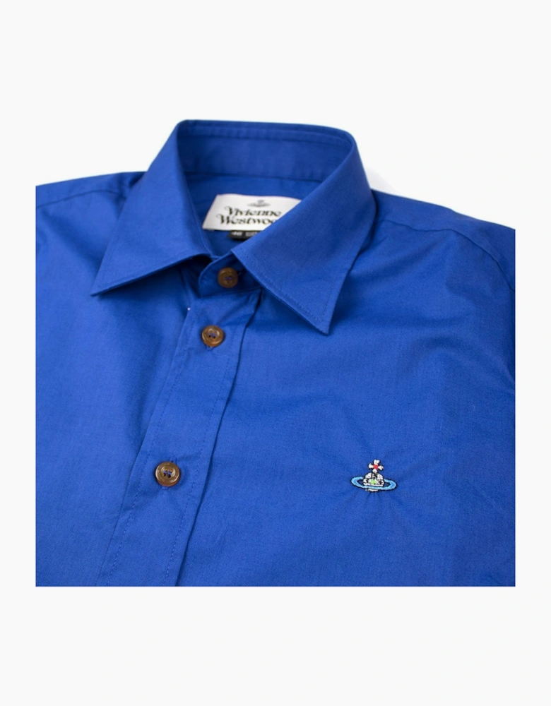 Vivienne Westwood Slim Fit Shirt Electric Blue