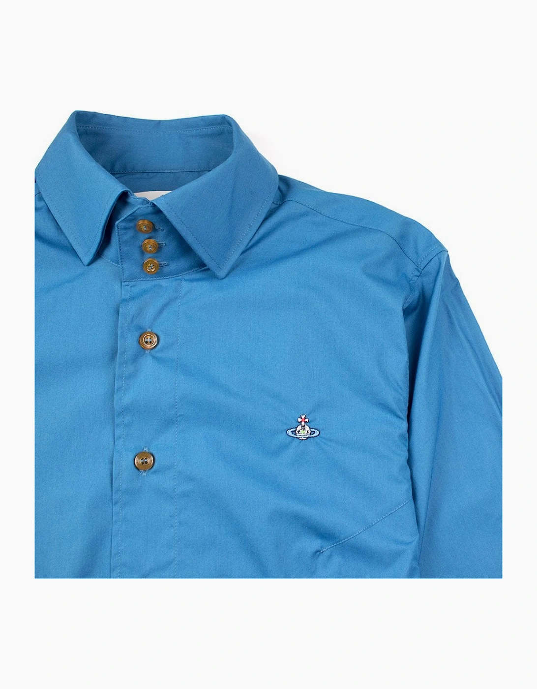 Vivienne Westwood 3 Button Shirt Turquoise