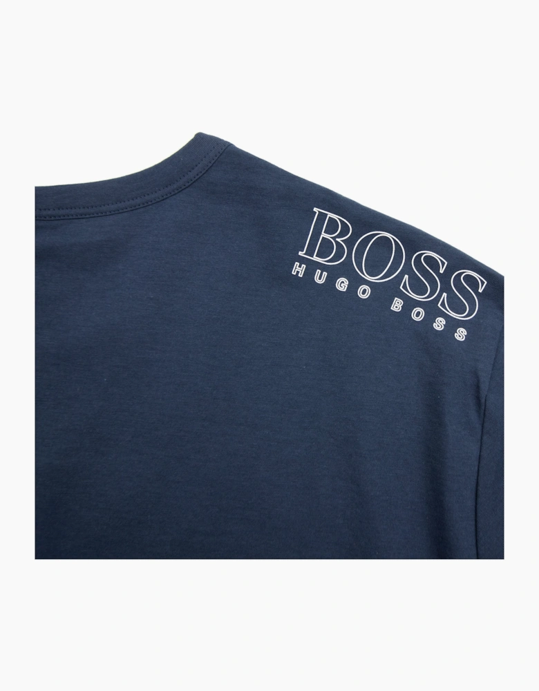 Hugo Boss Small Logo Long Sleeve Togn 410 Navy