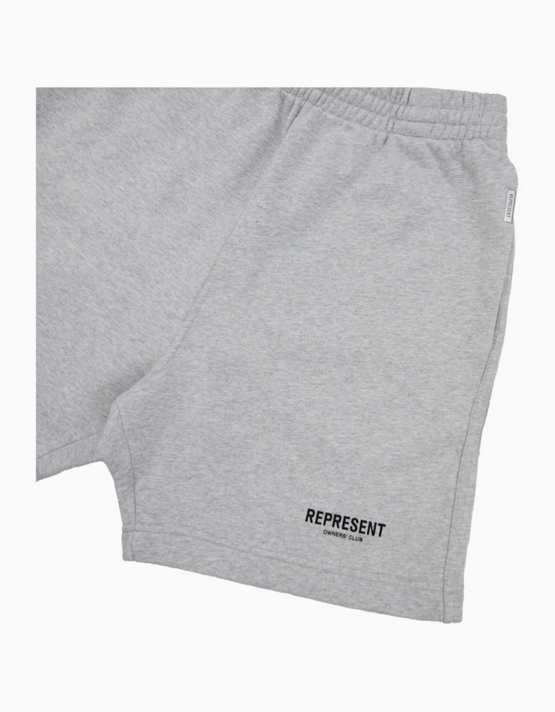 Represent Owners Club Shorts Ash Grey/black