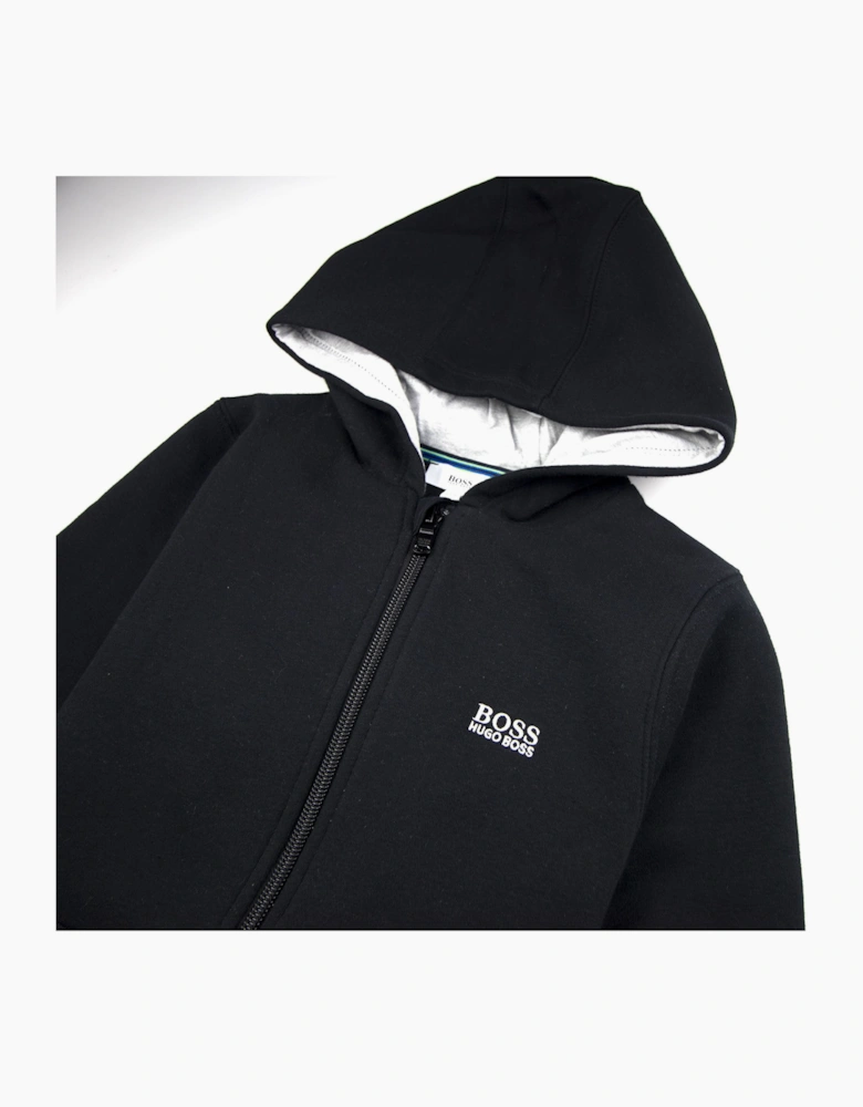 Hugo Boss Kids Side Logo Hoody Black