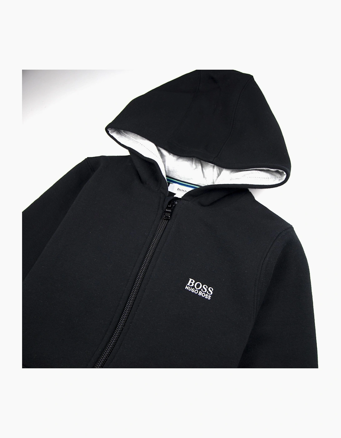 Hugo Boss Kids Side Logo Hoody Black