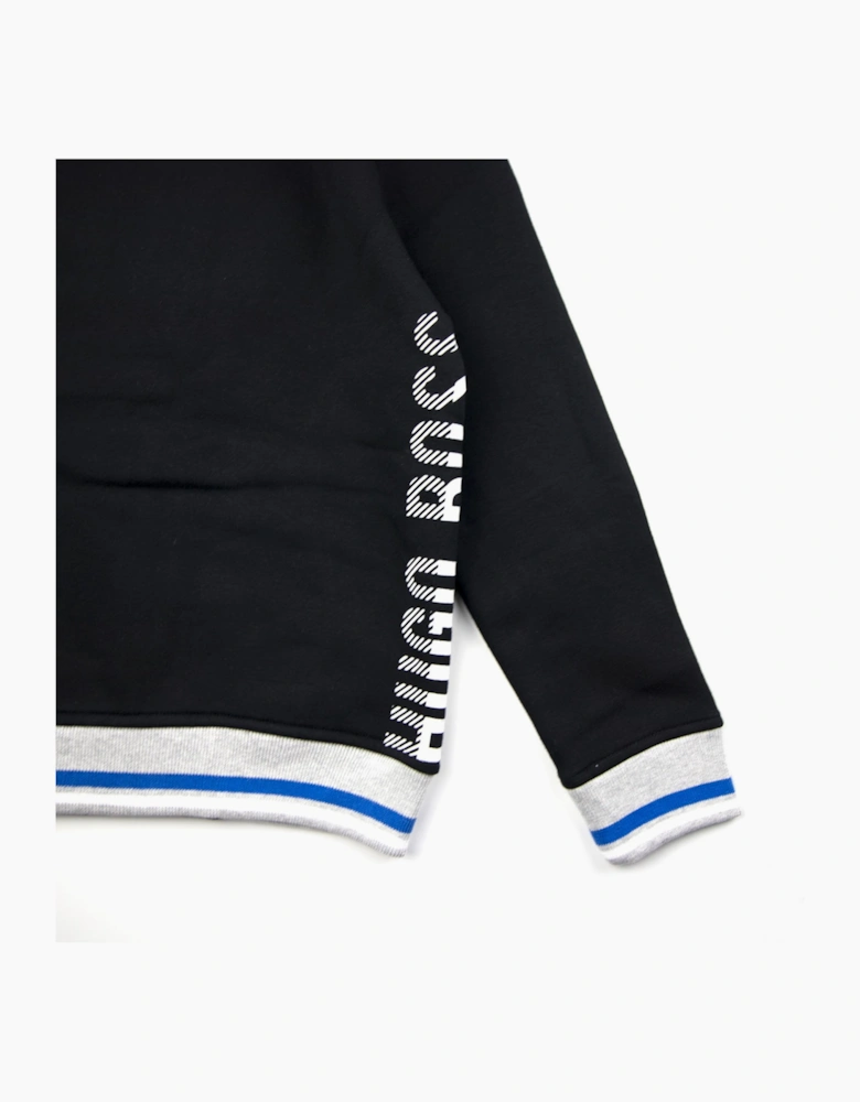 Hugo Boss Kids Side Logo Hoody Black