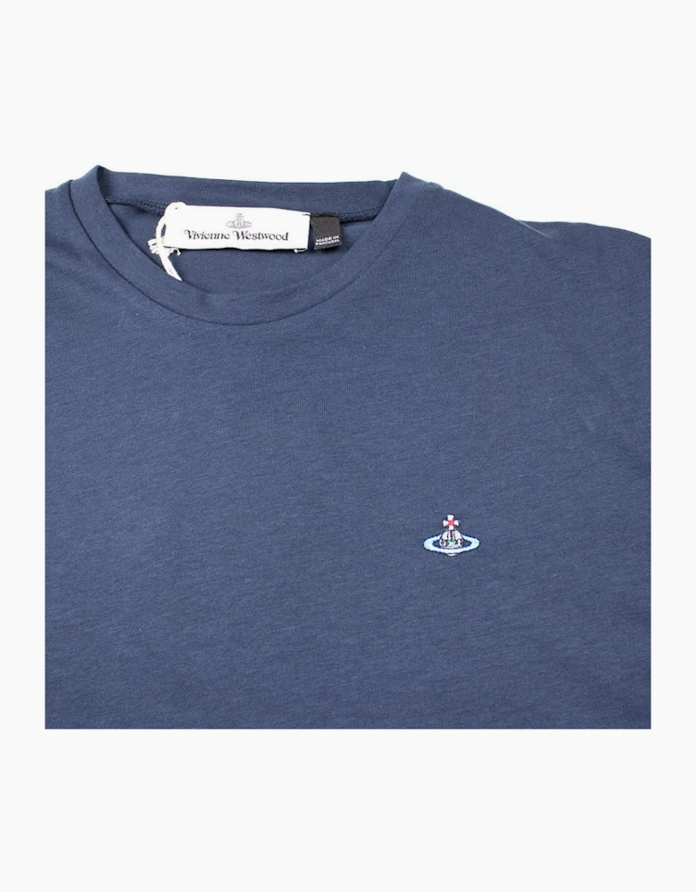 Vivienne Westwood Small Orb Logo T-shirt Navy