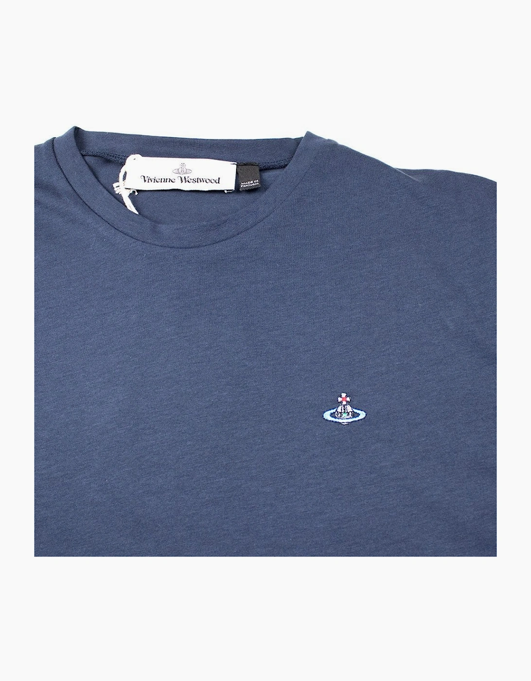 Vivienne Westwood Small Orb Logo T-shirt Navy