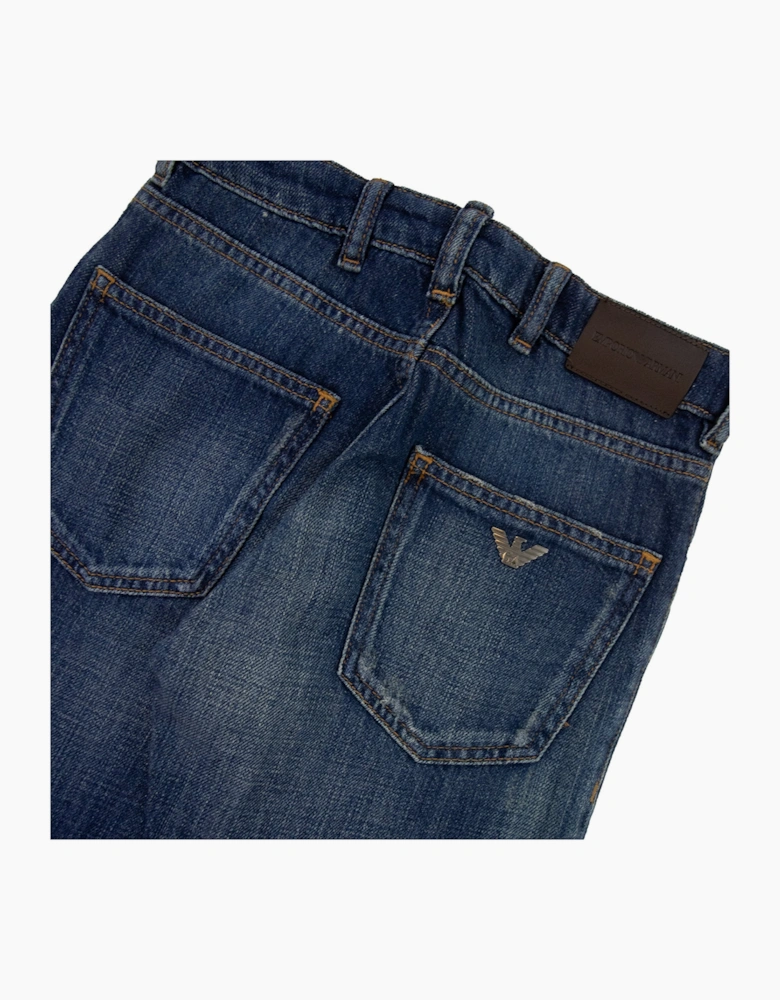 Emporio Armani Jnr J04 Denim Jeans Denim Blue 0941 AB2