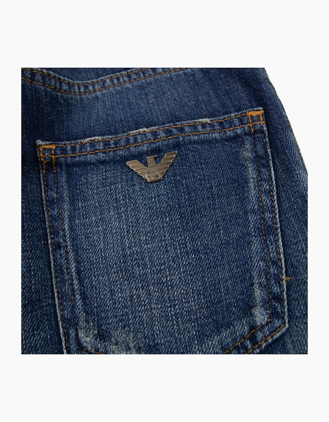 Emporio Armani Jnr J04 Denim Jeans Denim Blue 0941 AB2