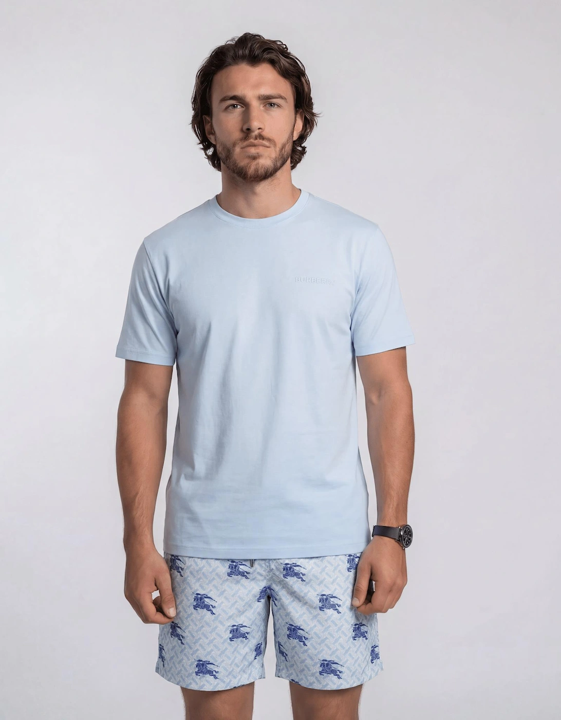 Burberry 'Martin' Swim Shorts Blue