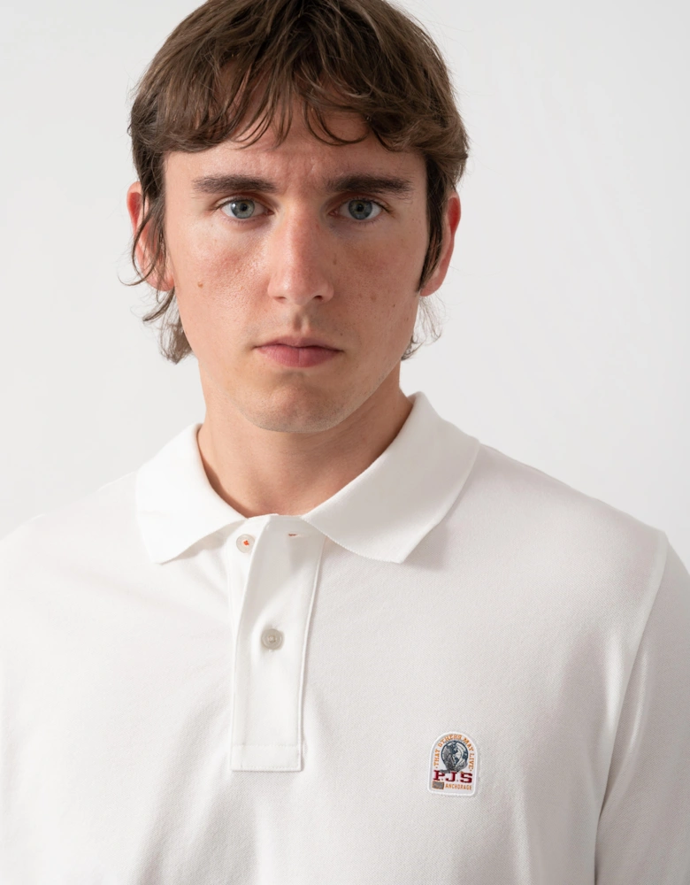 Parajumpers Wellington Mens Polo Shirt - White 501