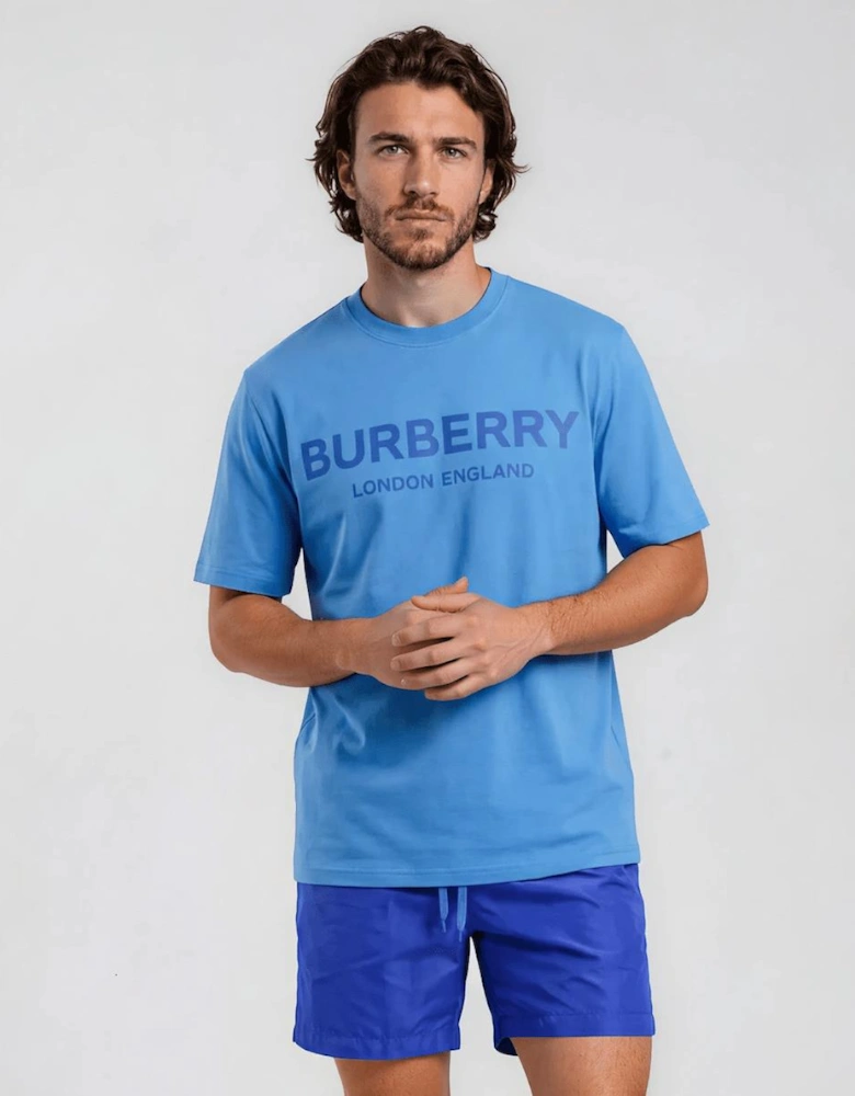 Burberry Martin Swim Shorts Blue