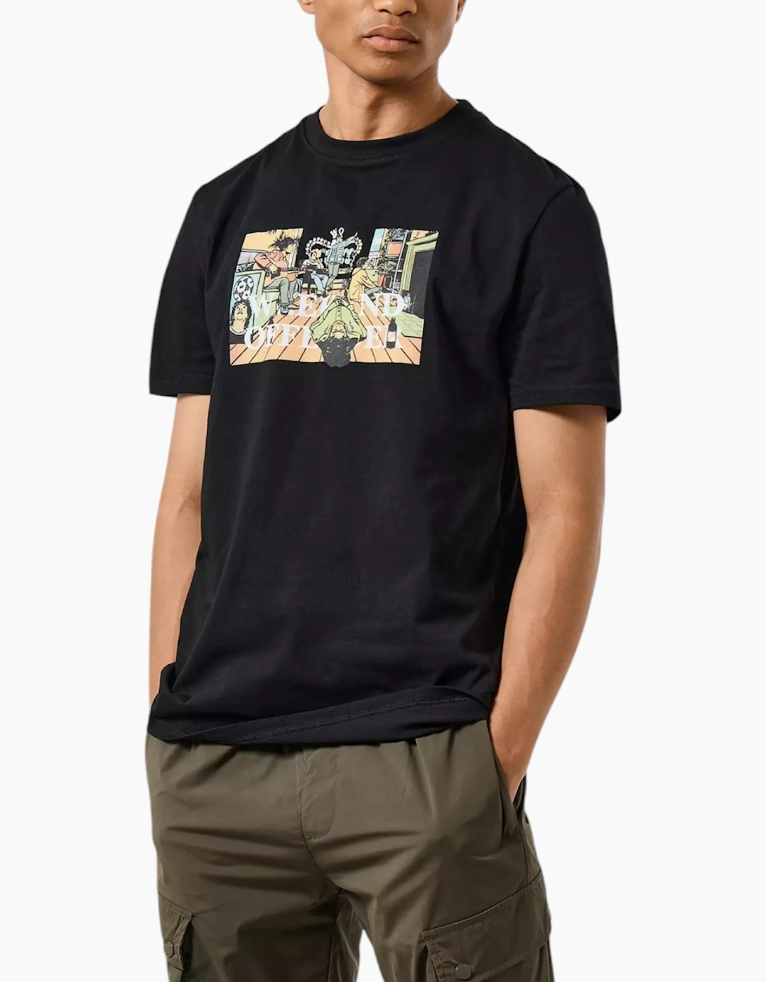Weekend Offender Mens T Shirts Stratford Cotton Tee, 8 of 7